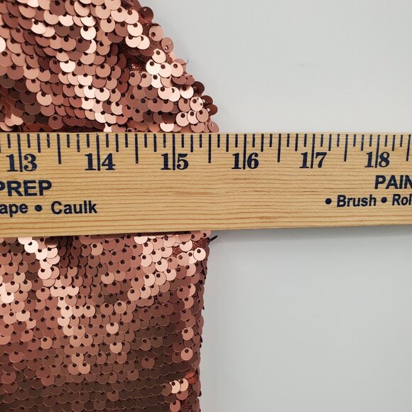 Spring + Mercer Mid Length Tank Sequin Dress Women Size Large NWT - Picture 10 of 13